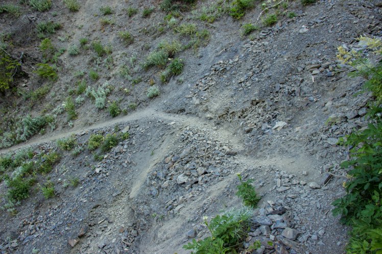 One false step and down the mountain you go